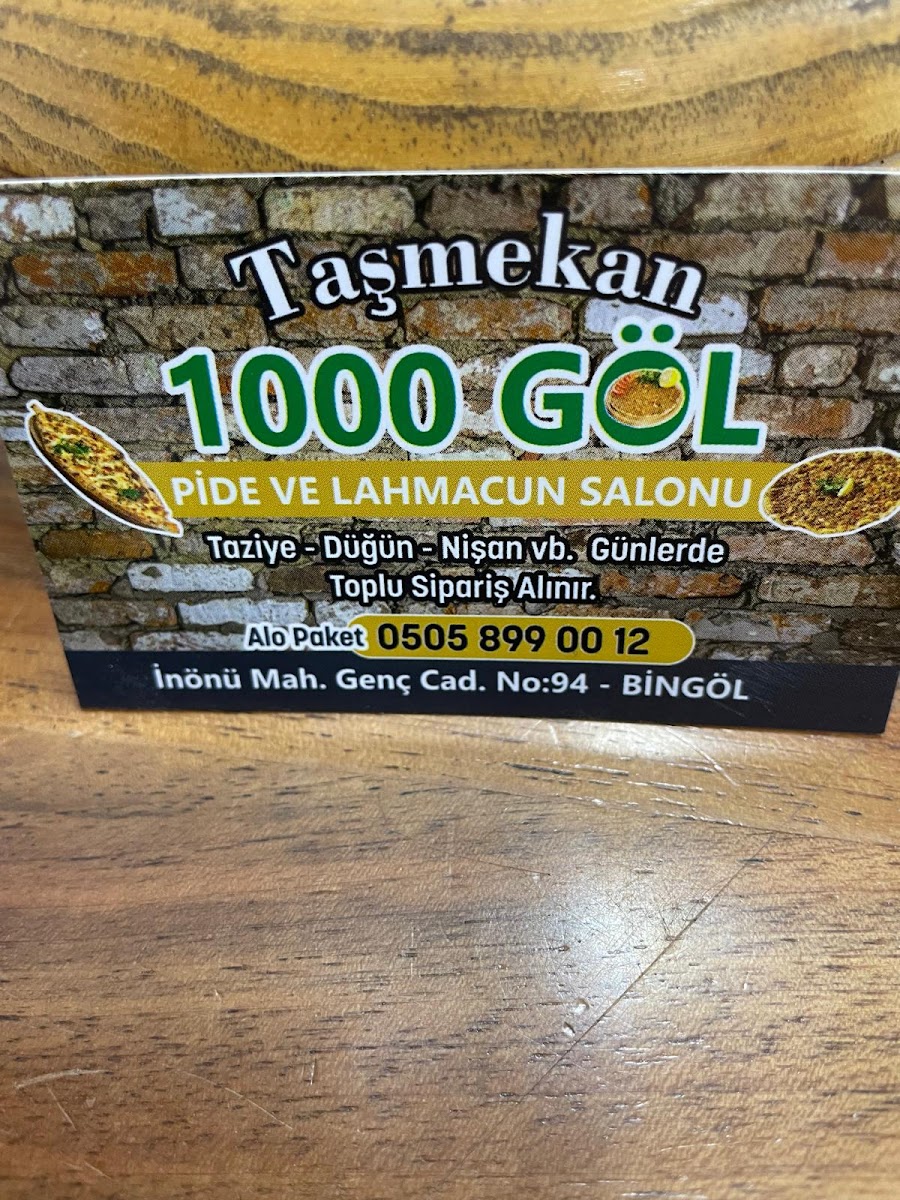 1000 Göl Pide Ve Lahmacun salonu — fotoğraf 2