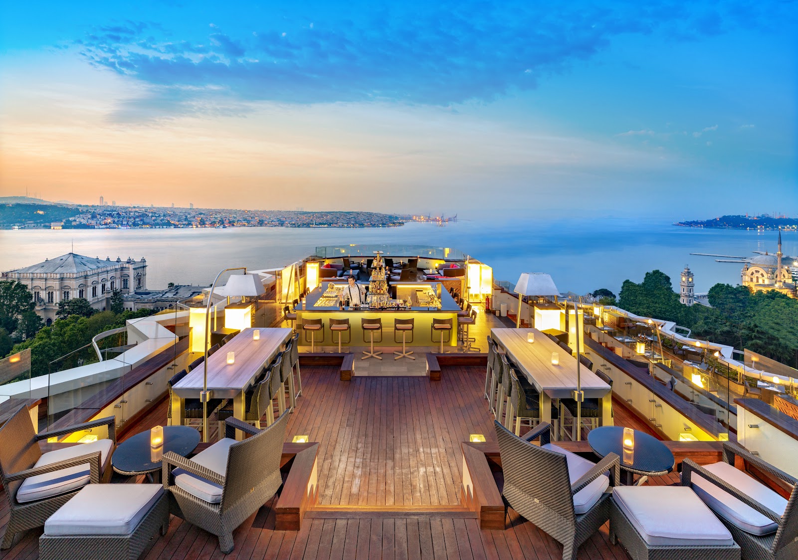 16 Roof Bar & Restaurant - Swissotel The Bosphorus — fotoğraf 7