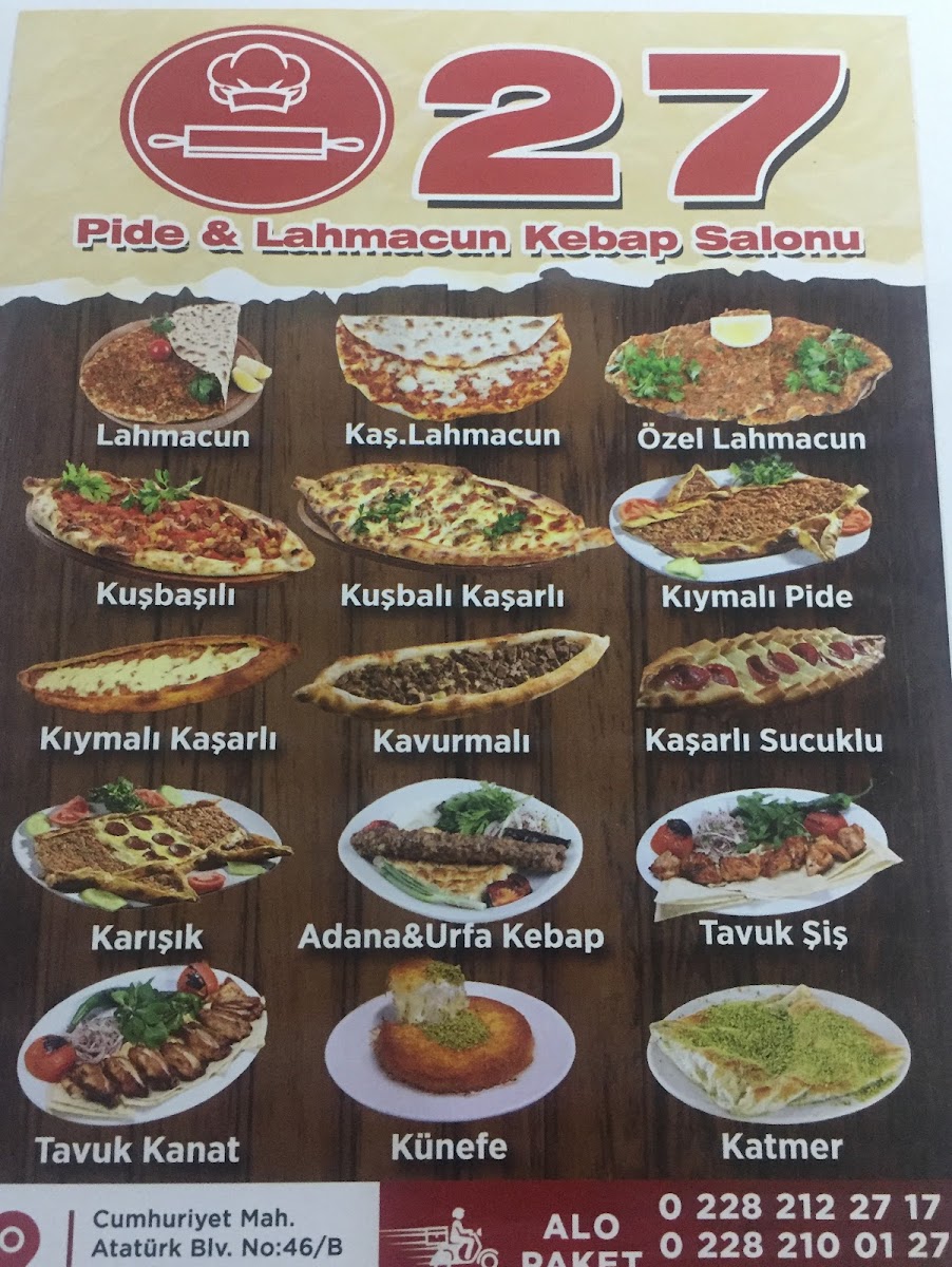 27 Çıtır lahmacun pide be kebap salonu — fotoğraf 3