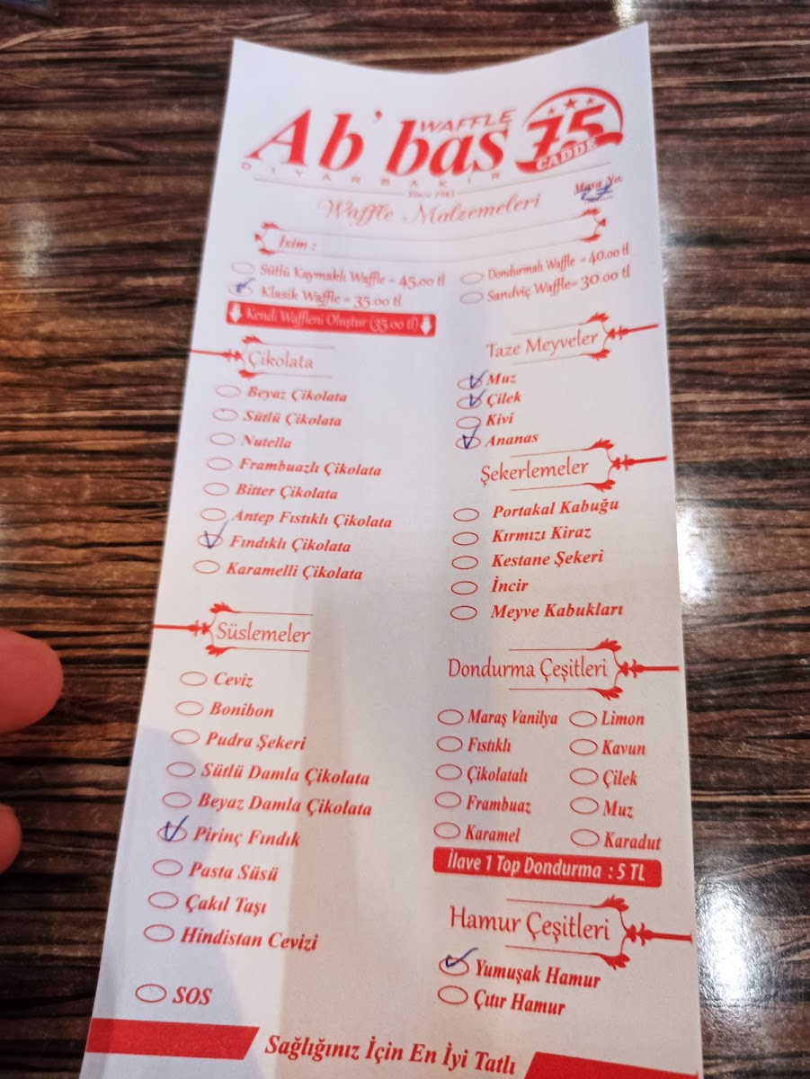 Abbas Waffle Cadde 75 (Abbas Kahvaltı) — fotoğraf 4