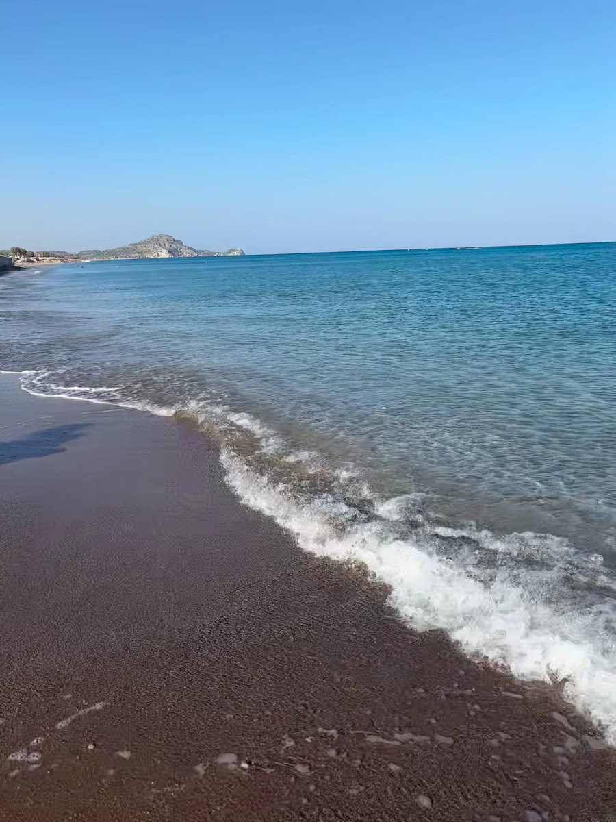 Afandou Beach main public beach — photo 3