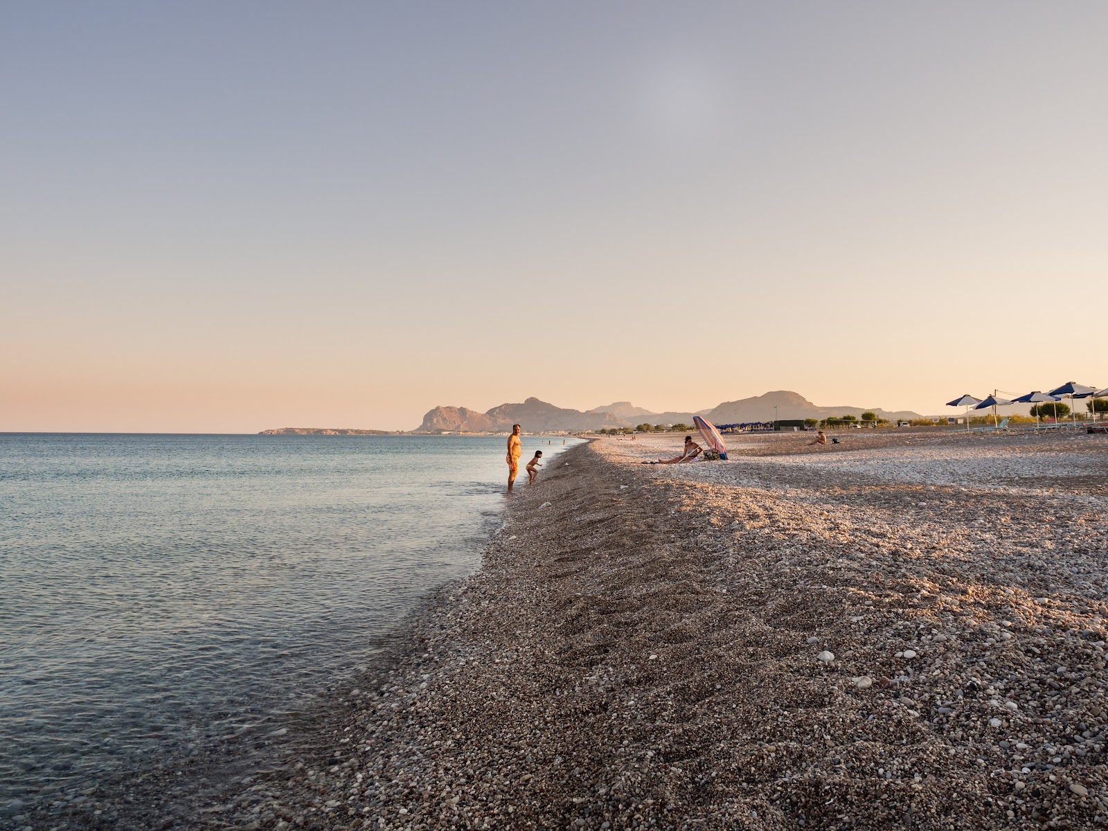 Afandou Beach main public beach — photo 4