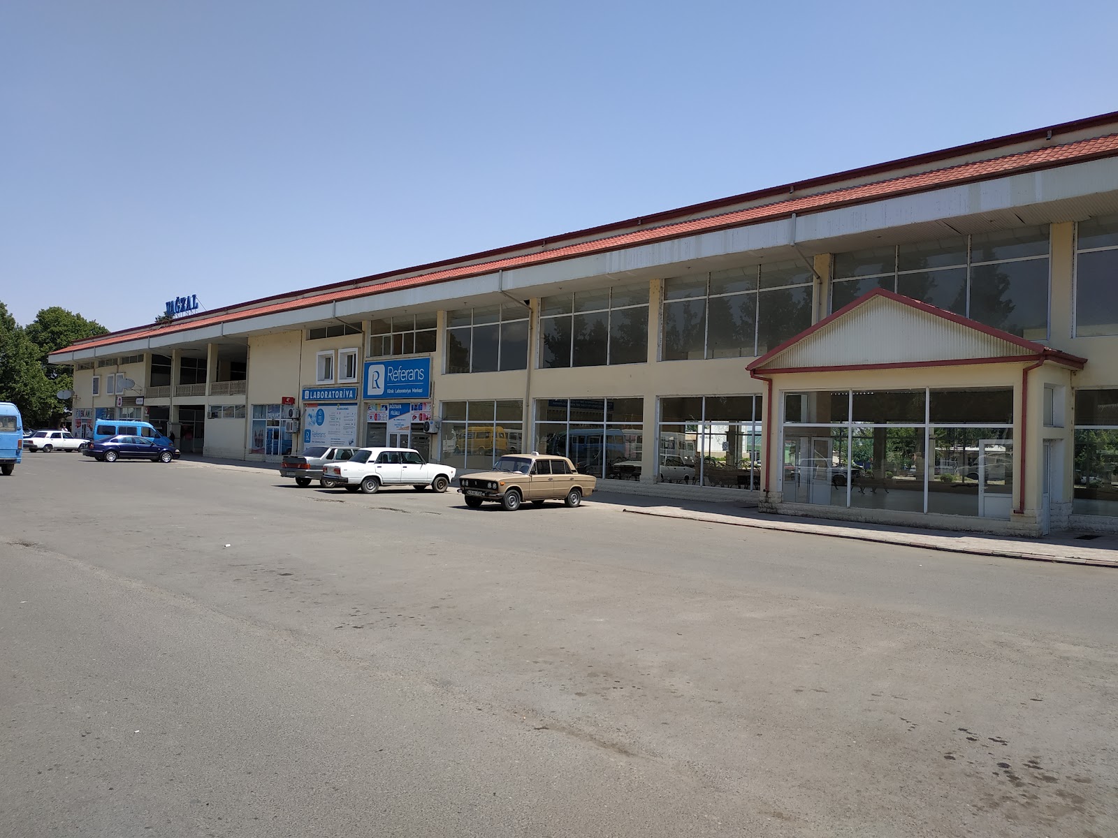 Aghstafa Railway Station — photo