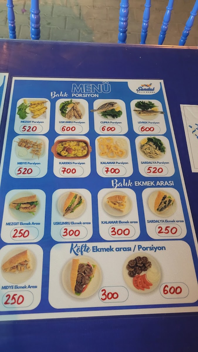 Akyaka'nın Meşhur Balık Restoranı » Sandal Balık Ekmek ® — fotoğraf 4