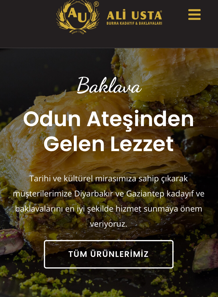 ALİ USTA BURMA KADAYIF & BAKLAVALARI — photo 2