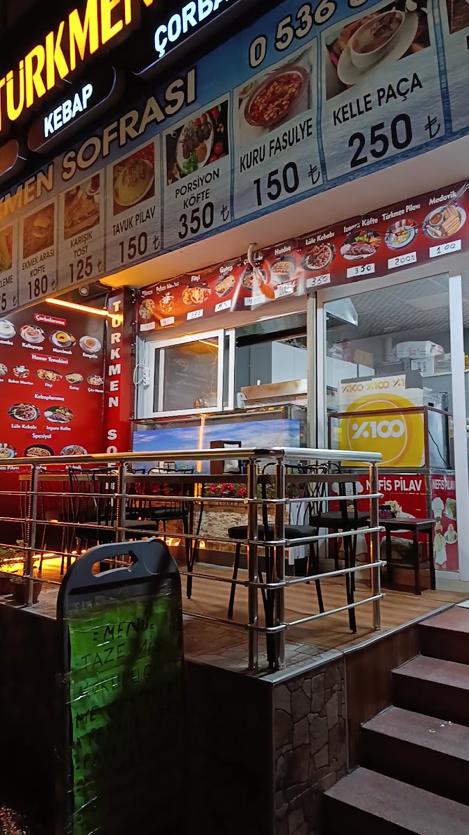 Altın Türkmen sofrası — fotoğraf 3