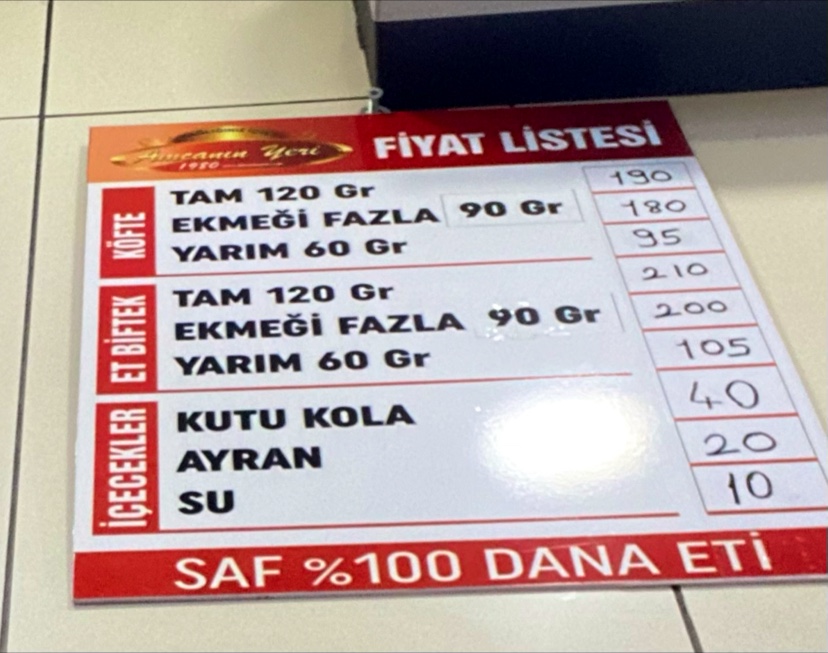 Amcanın Yeri Köfteci - Elazığ Köfteci — fotoğraf 4