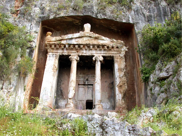 Amintas Kaya Mezarları — fotoğraf