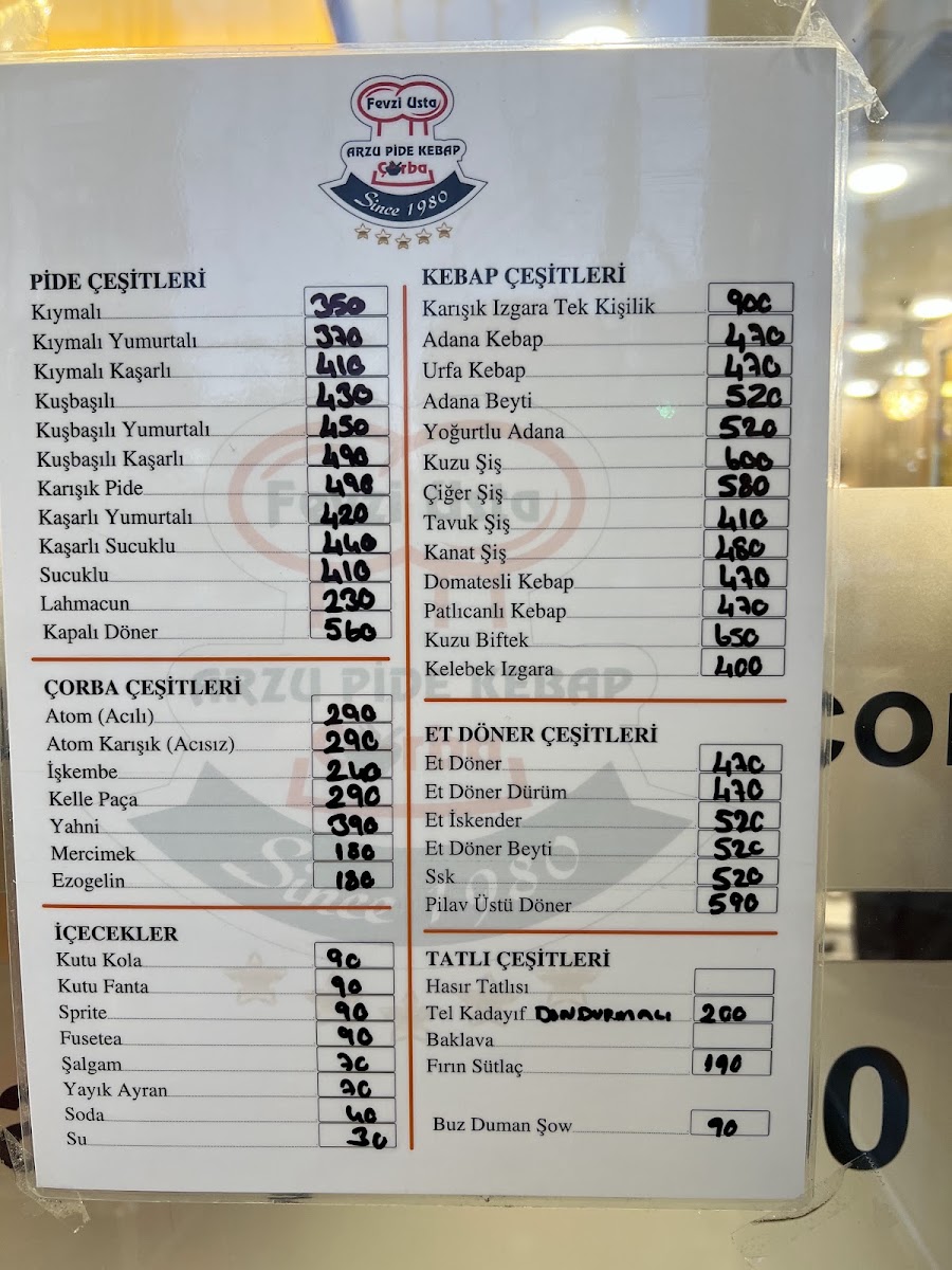 Arzu Pide Kebap Çorba FEVZİUSTA Karapürçek Merkez Şube — photo 4