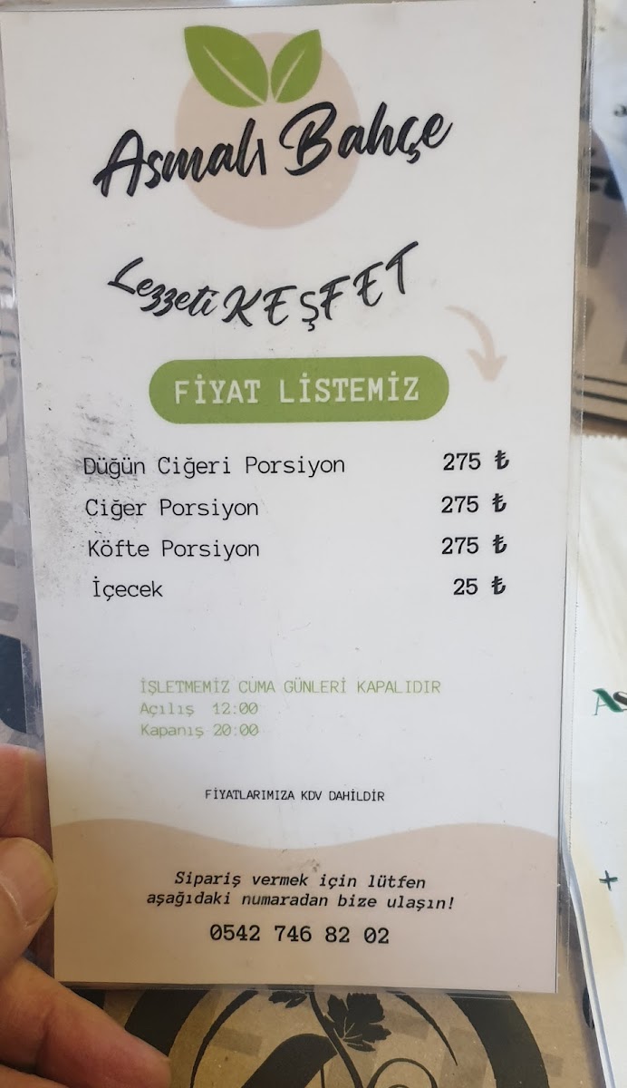 Asmalı Bahçe Yaprak Ciger Köfte Sucuk — fotoğraf 4