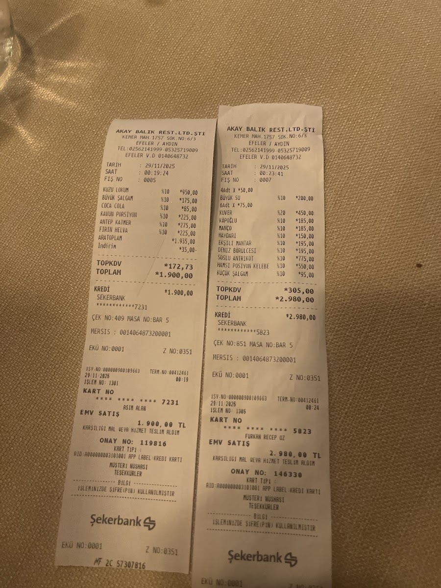 AYDIN ET&BALIK RESTAURANT — photo 3