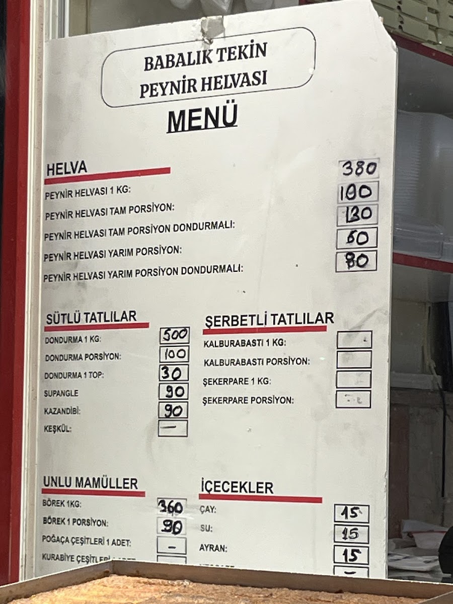 BABALIK TEKİN PEYNİR HELVACISI — fotoğraf 4