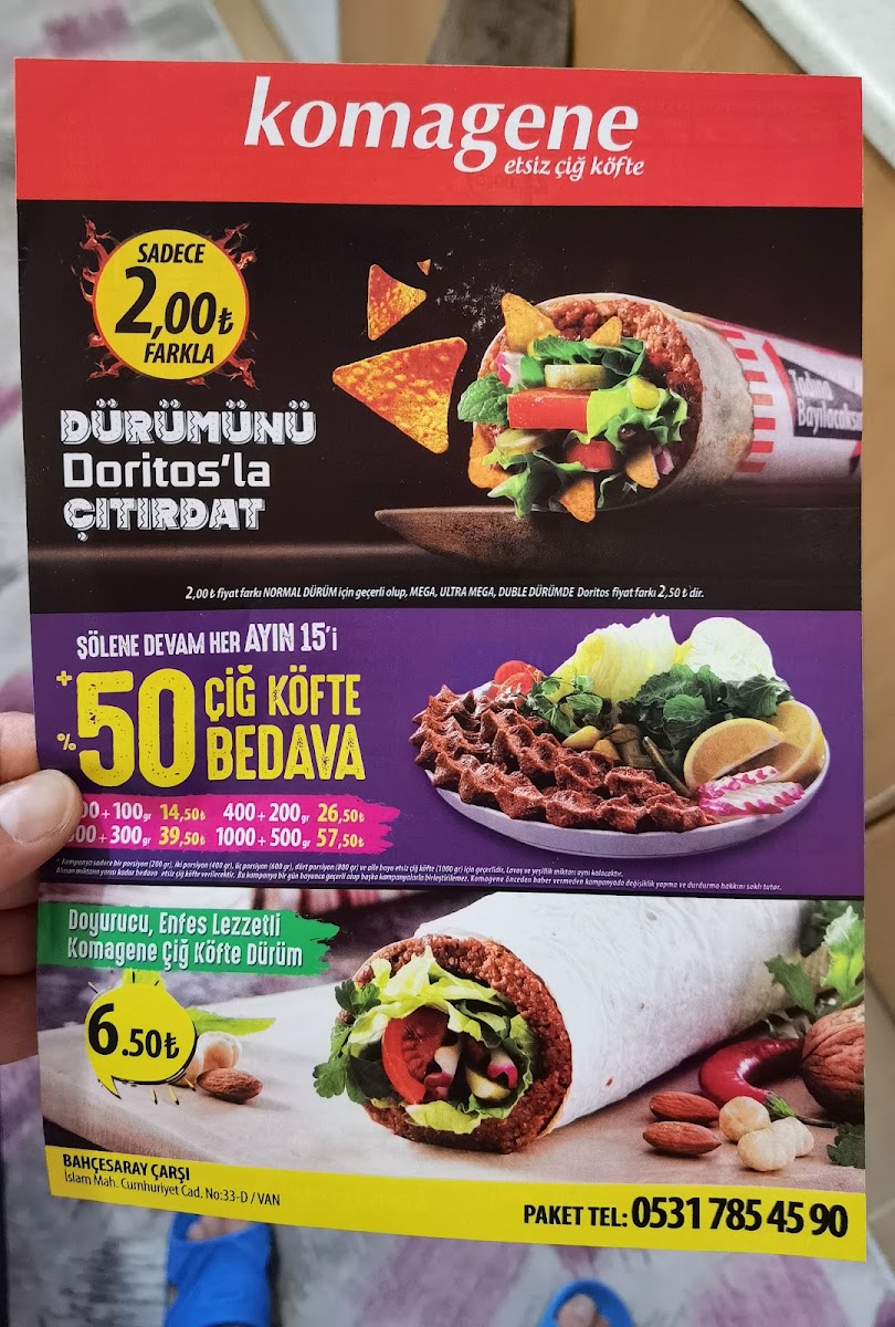 Bahçesaray Komagene Çiğköfte — photo 3