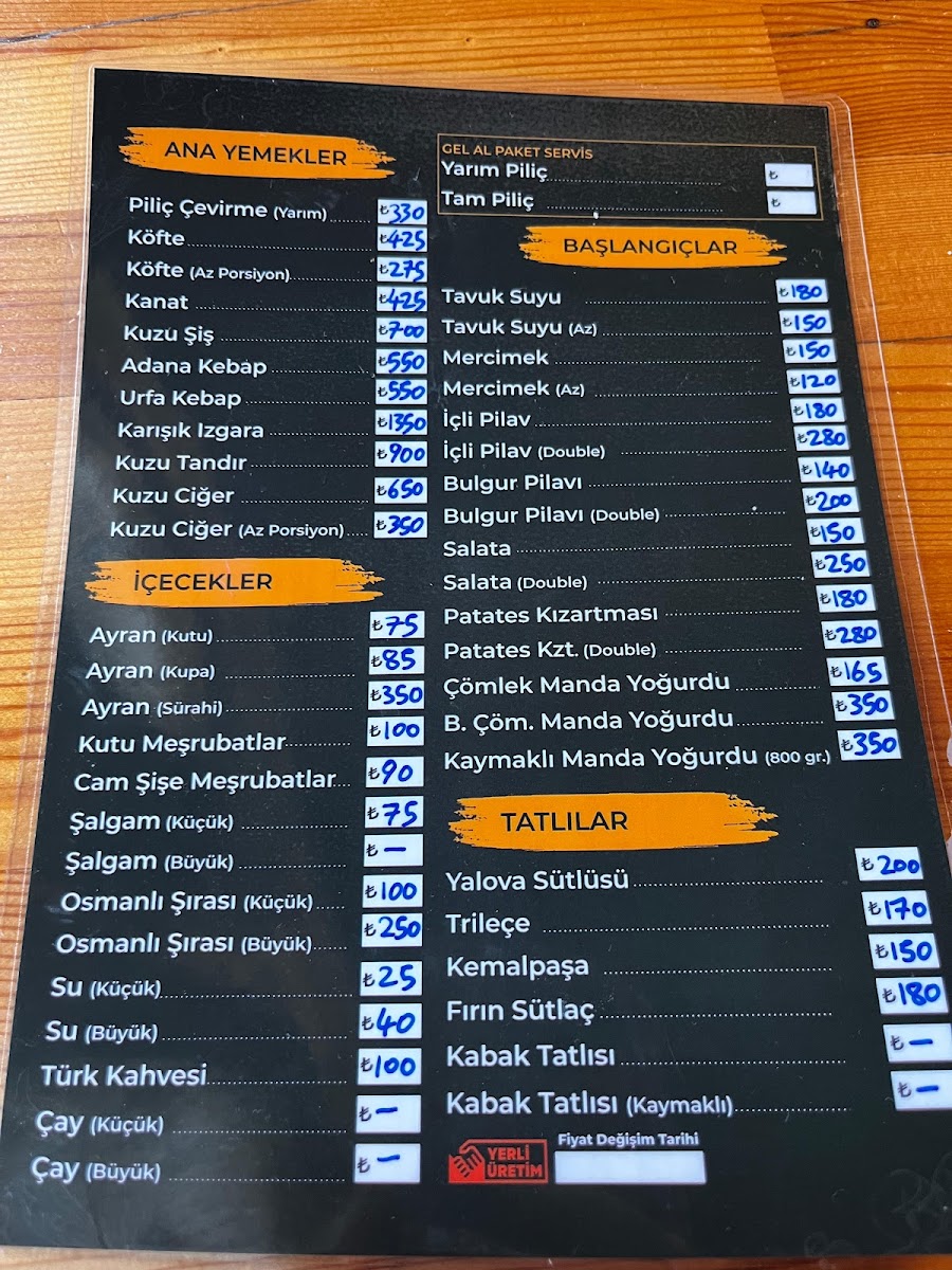 Basrioğlu Piliç Çevirme-Kanat-Köfte-Kuzu Tandır-Satır Adana/Urfa — fotoğraf 4