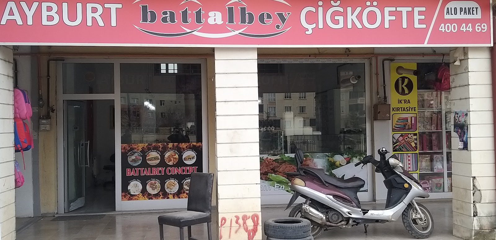 Bayburt Battal Bey çiğköfte ve fasdfood — fotoğraf 1