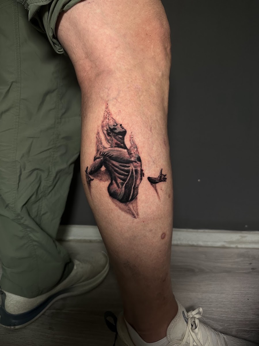 bazinga tattoo piercing — photo