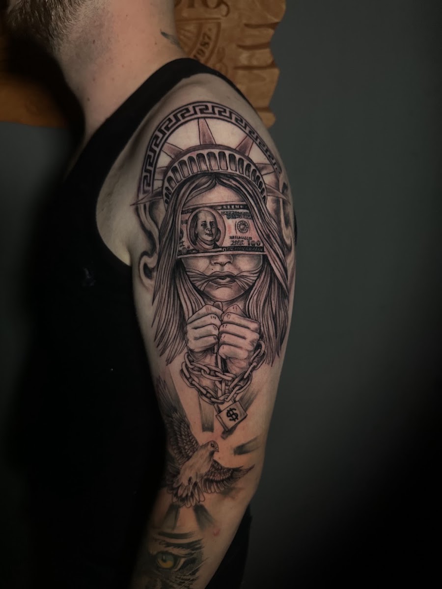 bazinga tattoo piercing — photo 2