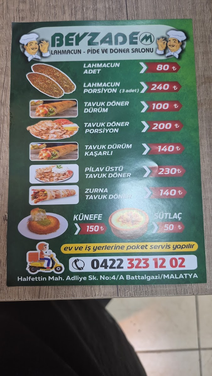 BEYZADEM LAHMACUN PİDE & DÖNER — fotoğraf 2