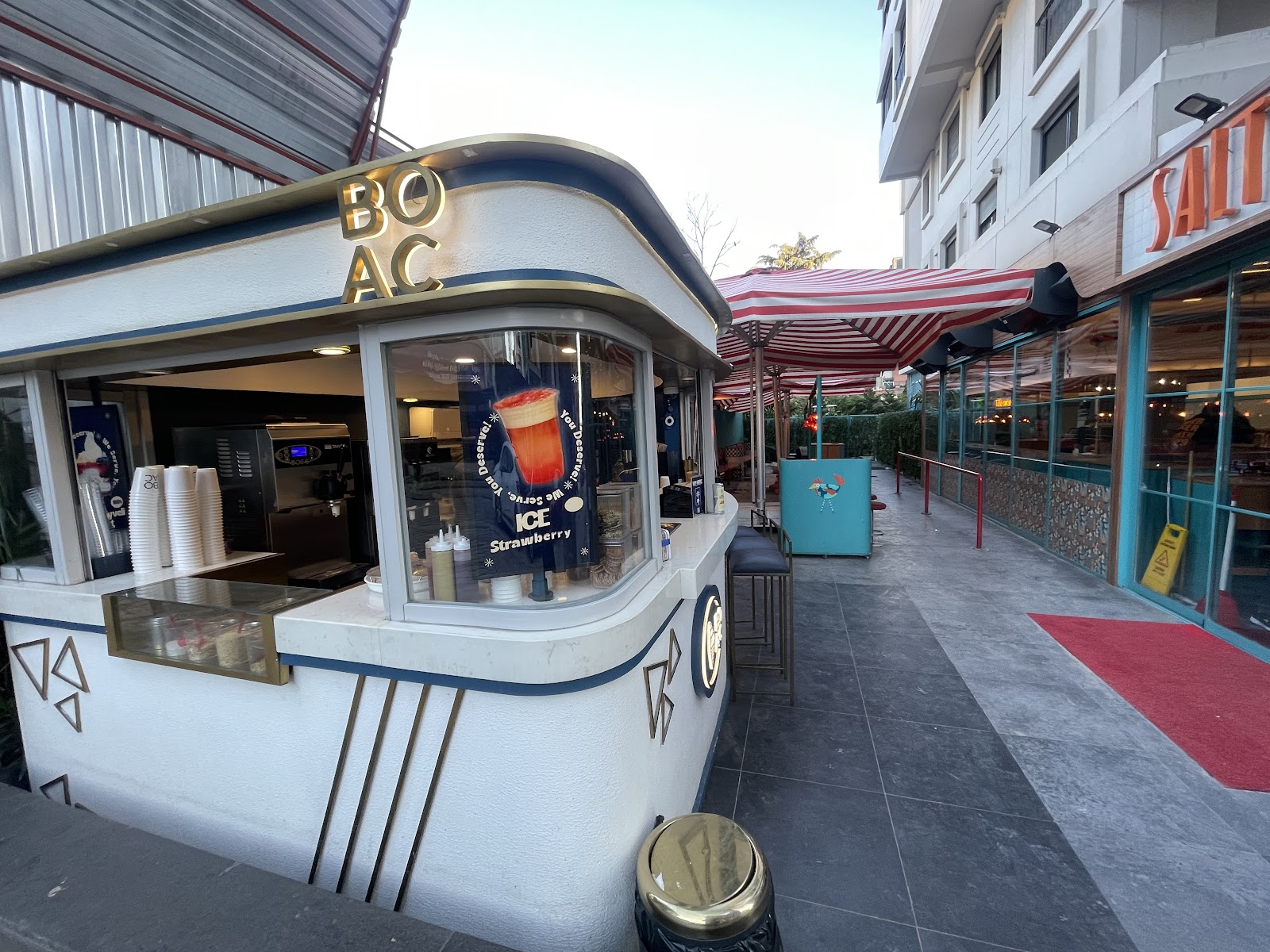 BOAC Soft Serve Kiosk — photo