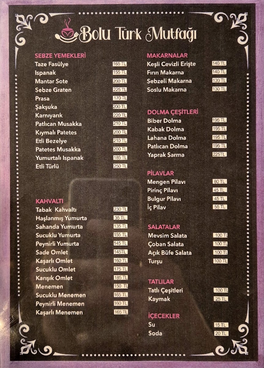 BOLU TÜRK MUTFAĞI — fotoğraf 2