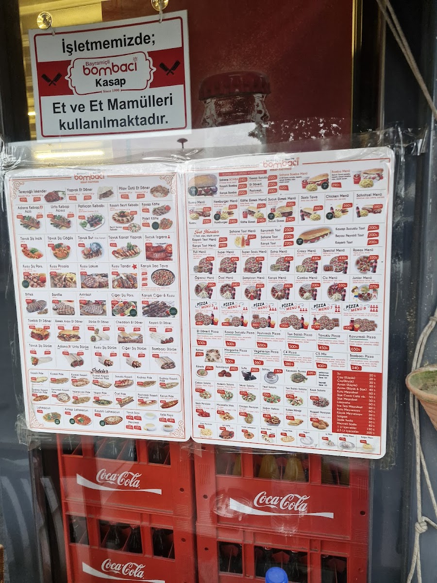Bombacı Kebap Fastfood [Bayramiçli] ET DÖNER KEBAP IZGARA ÇORBA PİZZA KUMRU BOMBA FASTFOOD KAHVALTI — fotoğraf 4