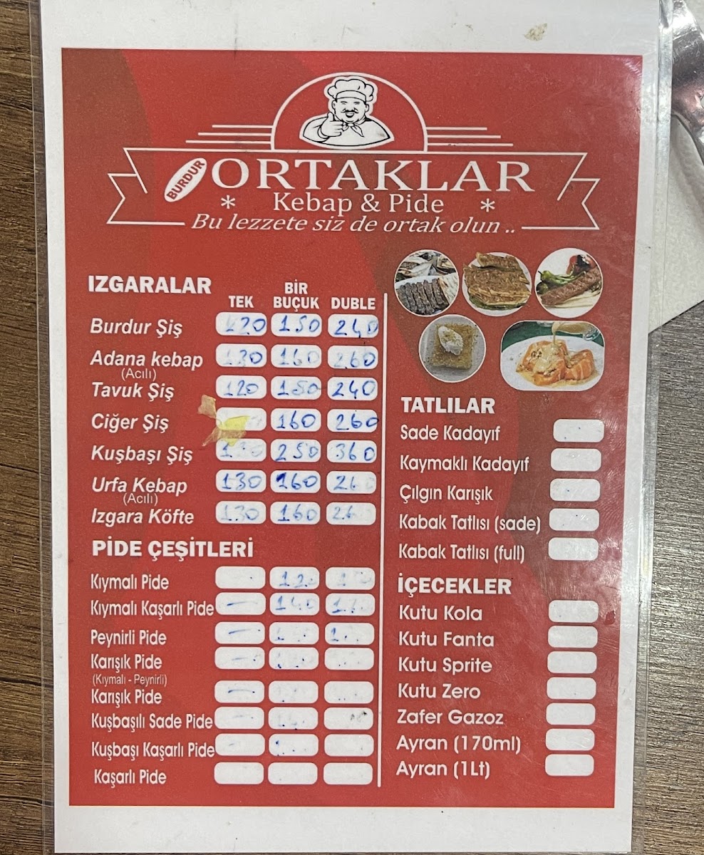 Burdur Ortaklar Kebab — fotoğraf 2