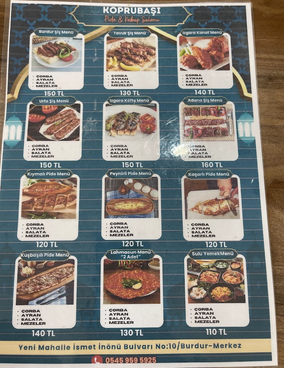Burdur şiş Köprübaşı Pide ve Kebap Salonu — fotoğraf 2