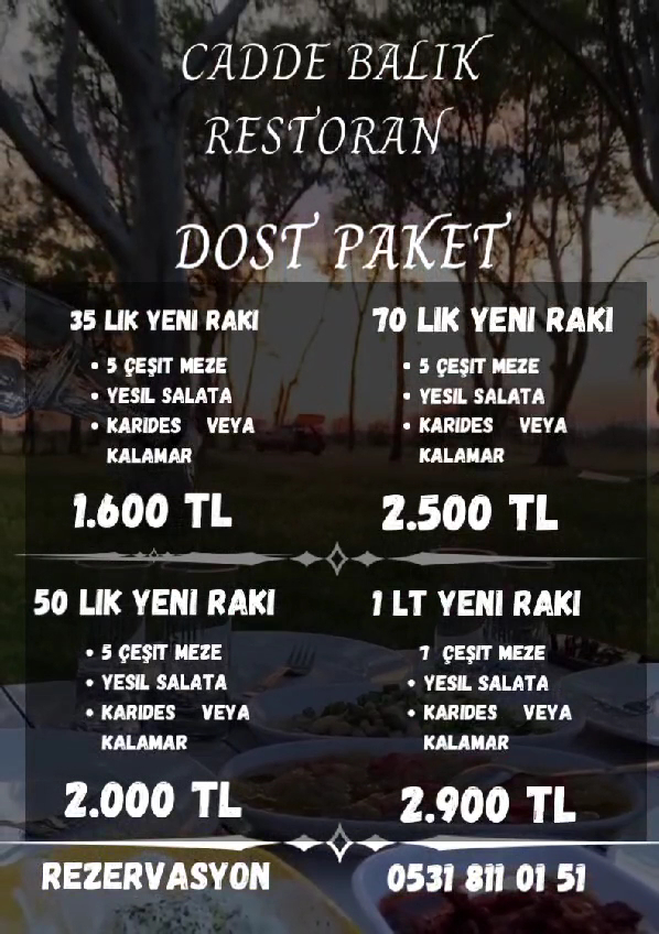 Cadde Balık Restaurant — fotoğraf 4