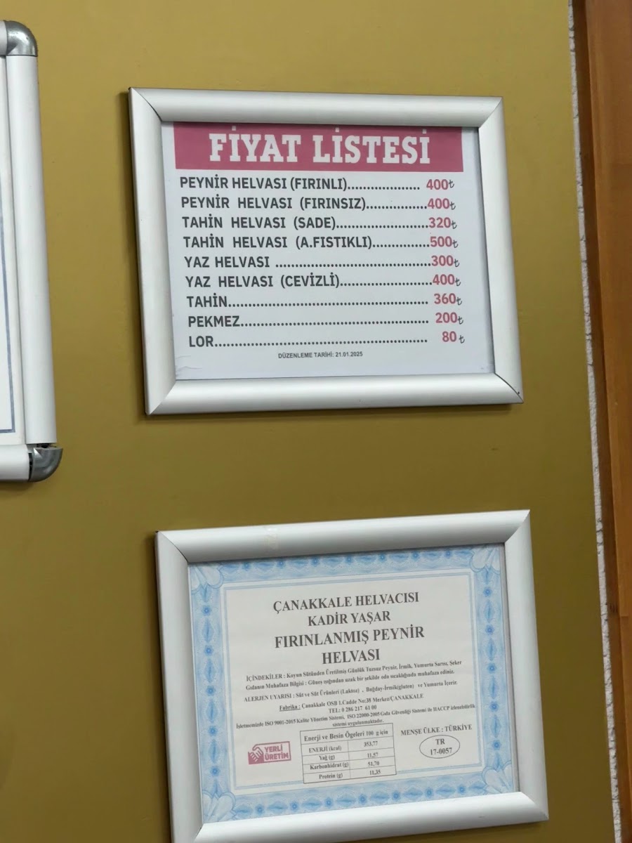 Çanakkale Helvacısı Kadir Usta — fotoğraf 4