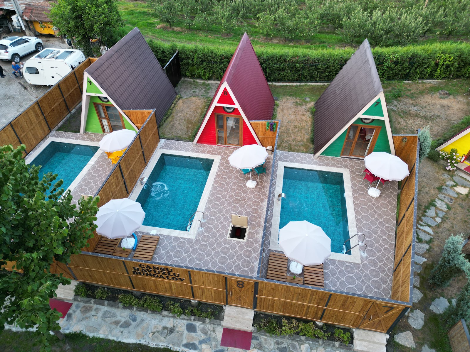 CANSU ALABALIK - Kahvaltı, Bungalov, Doğa Parkı — fotoğraf