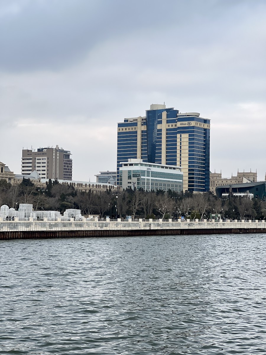 Caspian Sea Beach Baku — photo