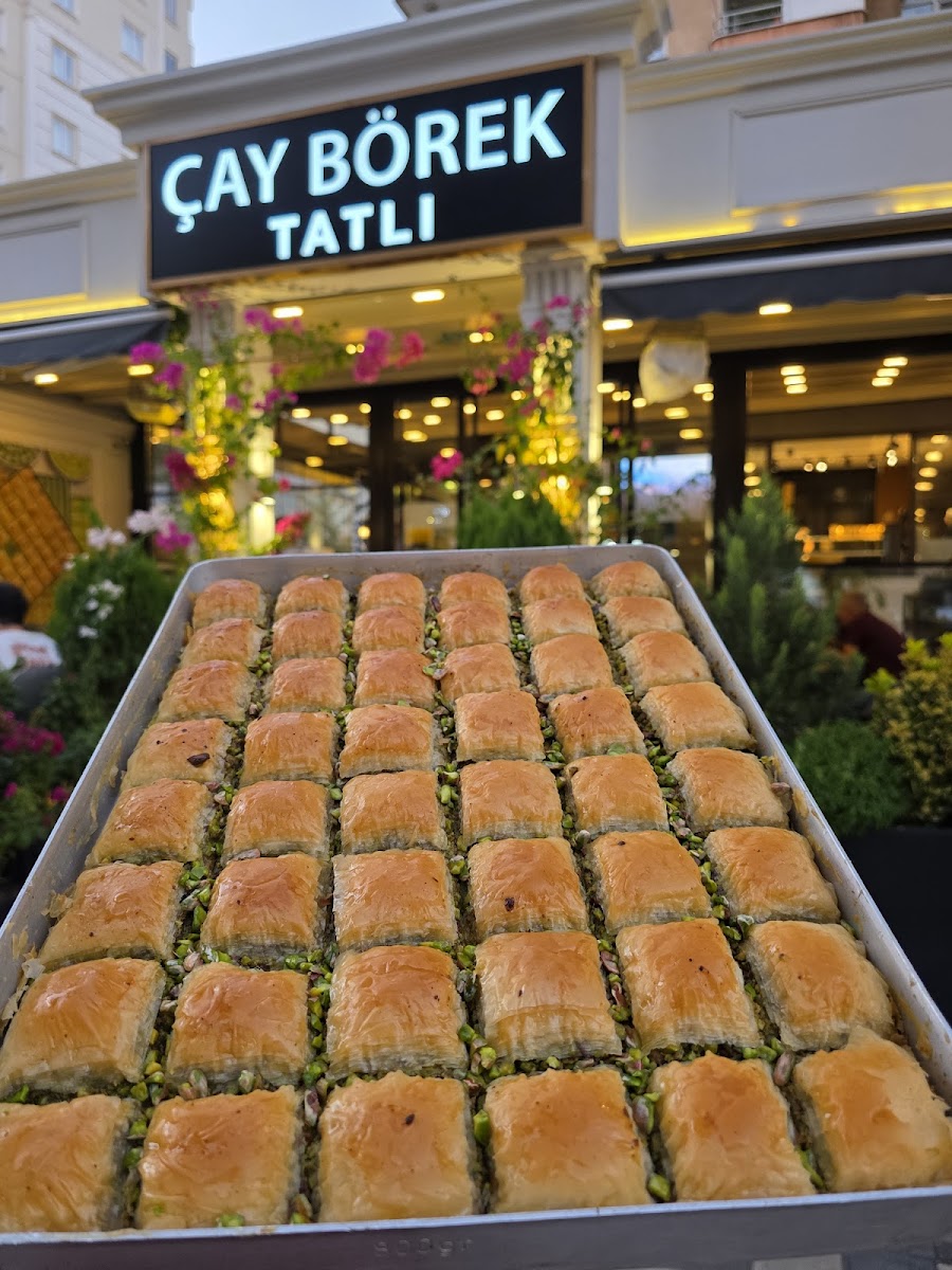 Çay Börek Tatlı — fotoğraf