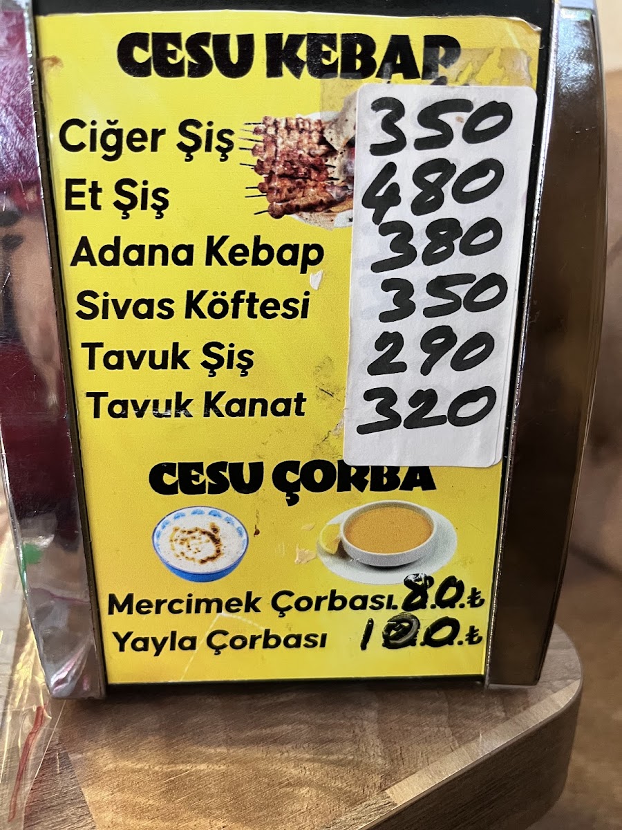 Cesu Ciger Kebap ve Ev yemekleri — fotoğraf 2