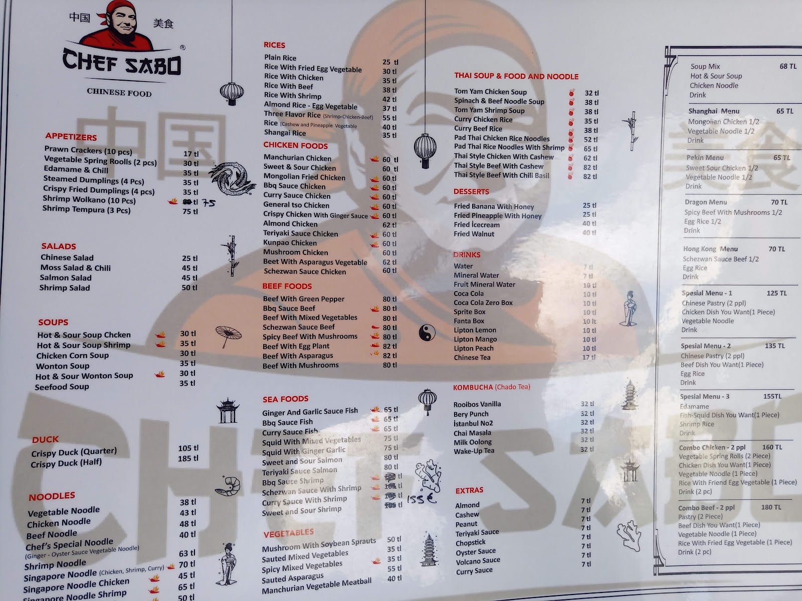 Chef Sabo - 中国美食 (Mersin Çin Mutfağı) — photo 2