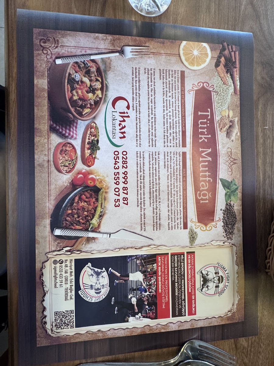 Cihan Lokantası Çorlu – Sulu Yemek - Ciğer - Kebap - Tantuni - Ev Yemekleri — fotoğraf 4