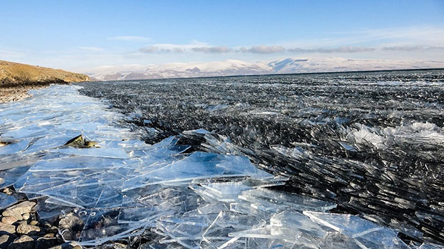 Kars: Çıldır Gölü ve alabalık molaları