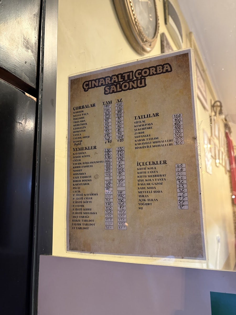 ÇINARALTI ÇORBA SALONU — fotoğraf 2