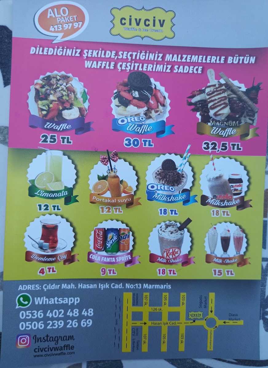 Civciv Waffle Dondurma | Marmaris Waffle | İce Cream — photo 3