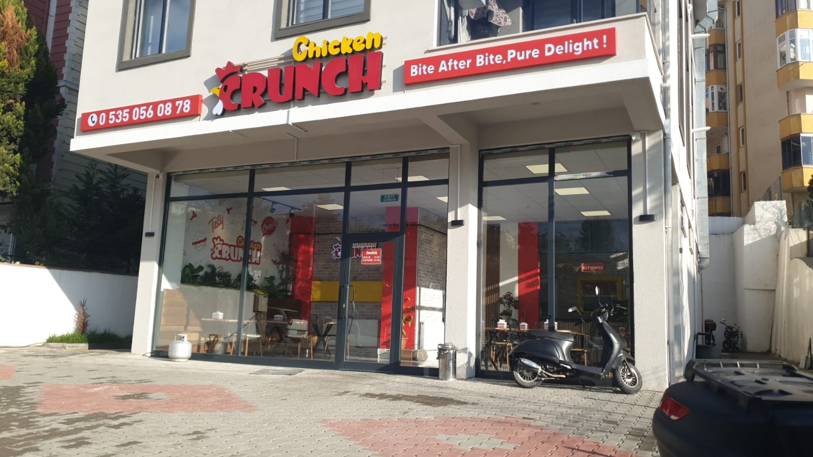 Crunch Chicken Fast Food — fotoğraf