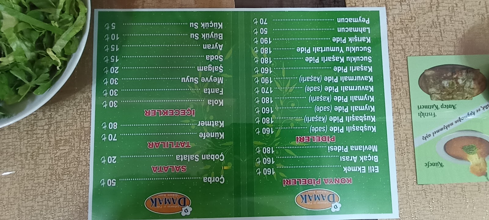 Damak lahmacun ve pide salonu — fotoğraf 2