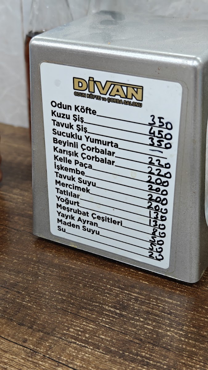 Divan Odun Köfte & Çorba Salonu — photo 4
