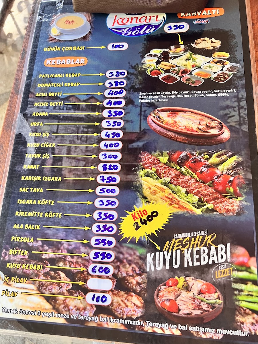 Efsane Konarı Golü Restoran Tesisleri Safranbolu — fotoğraf 4