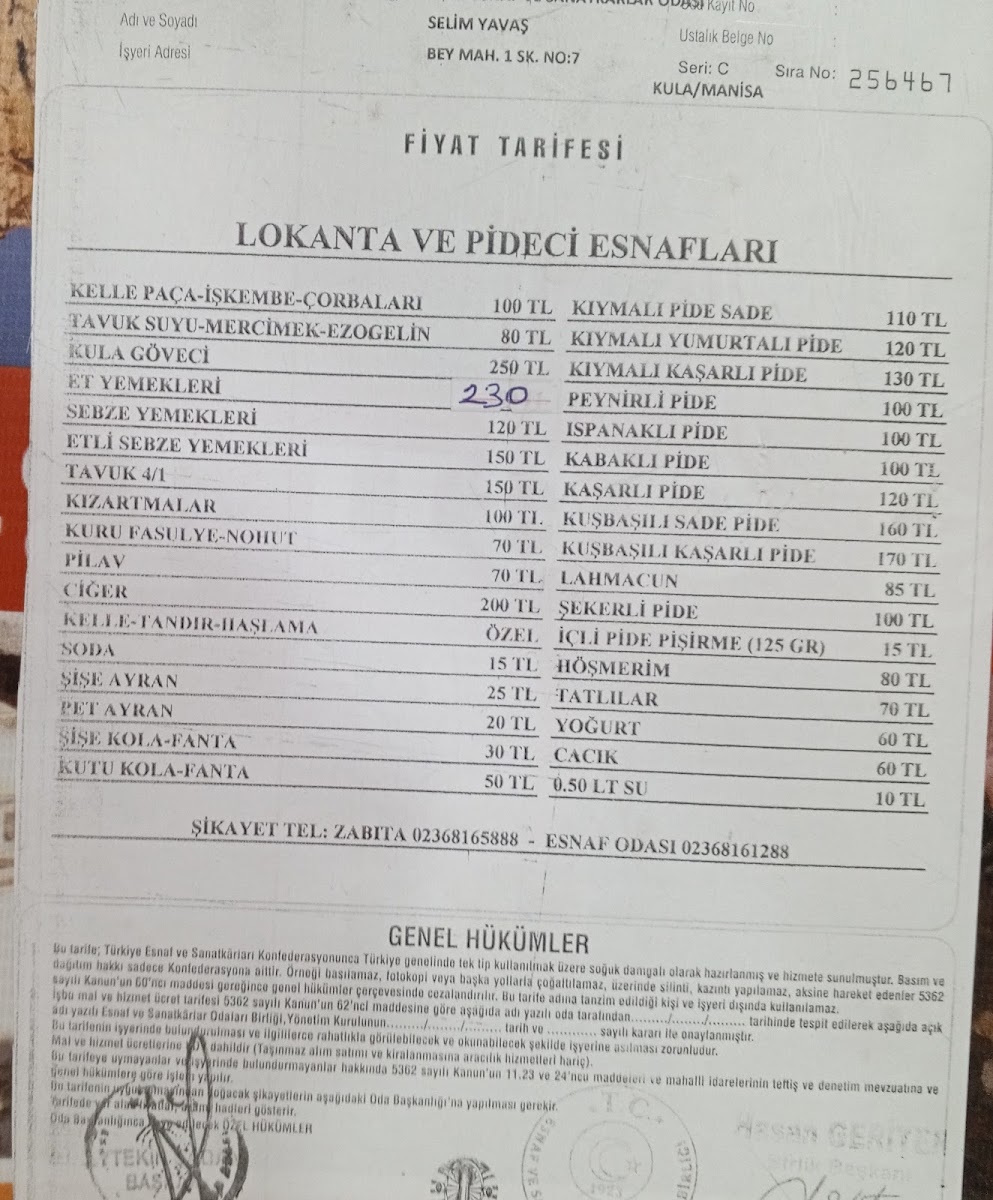 Ekmekçioğlu Lokantası — fotoğraf 2