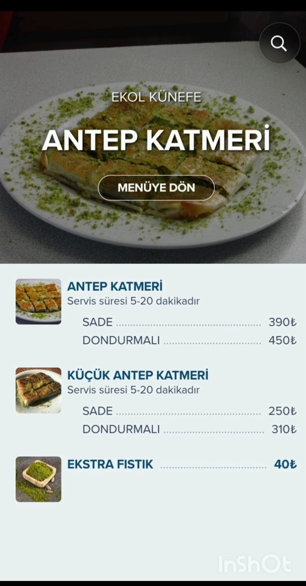 Ekol Hatay Künefe Levent — fotoğraf 2