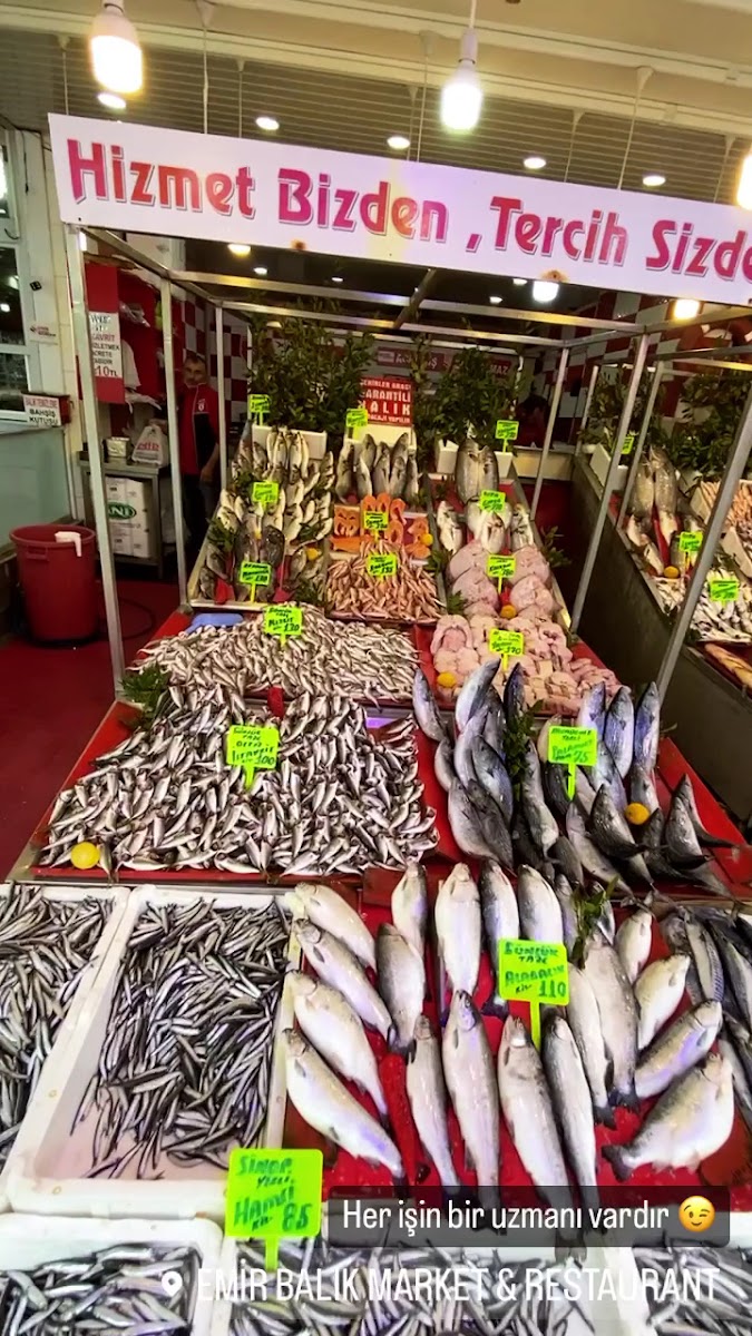 Emir Balık Market & Balık Pişiricisi & Restaurant — fotoğraf 7