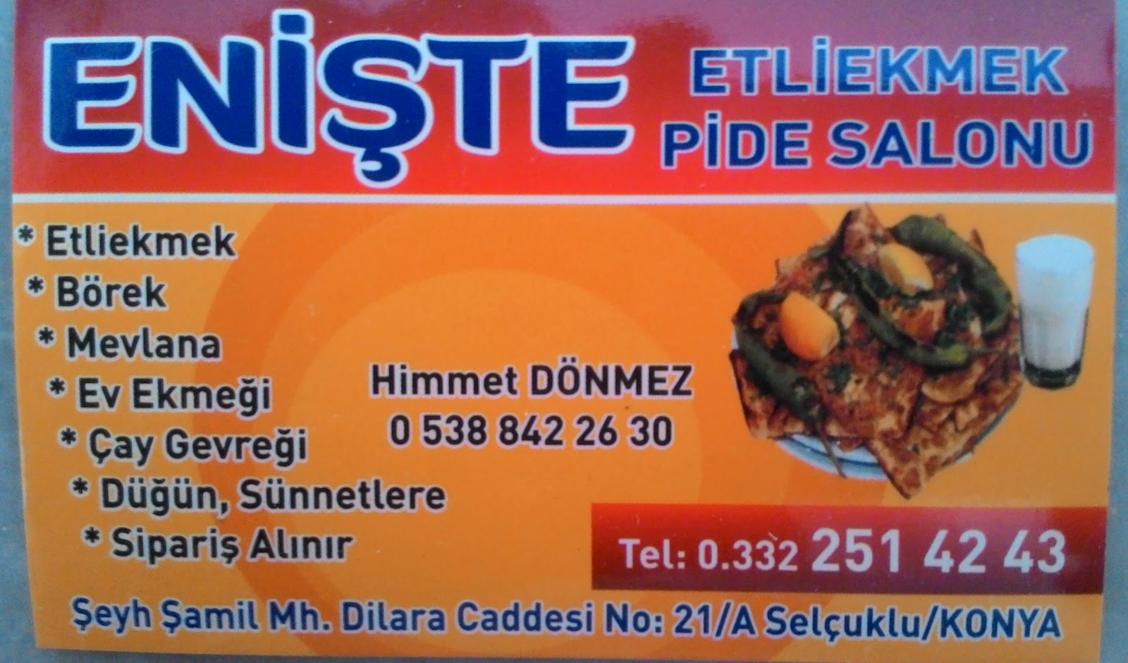 Enişte Etli Ekmek Pide Salonu — photo 2