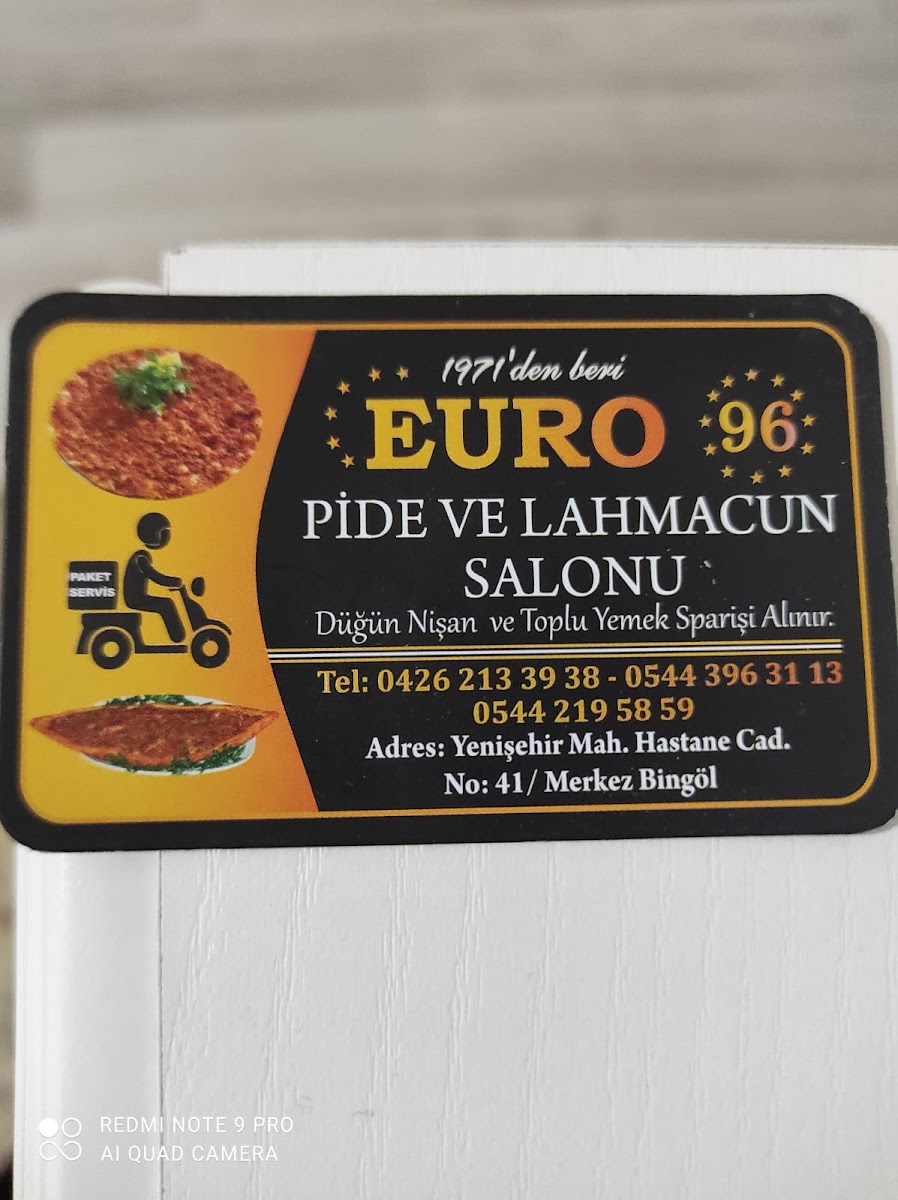 EURO 96 PİDE VE LAHMACUN SALONU — fotoğraf 2