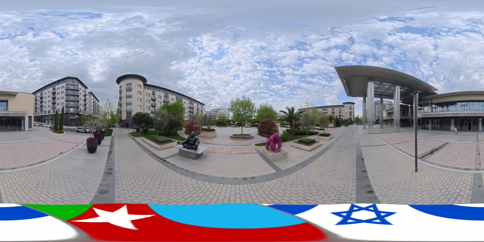 Fountains Square of Baku White City — photo 3