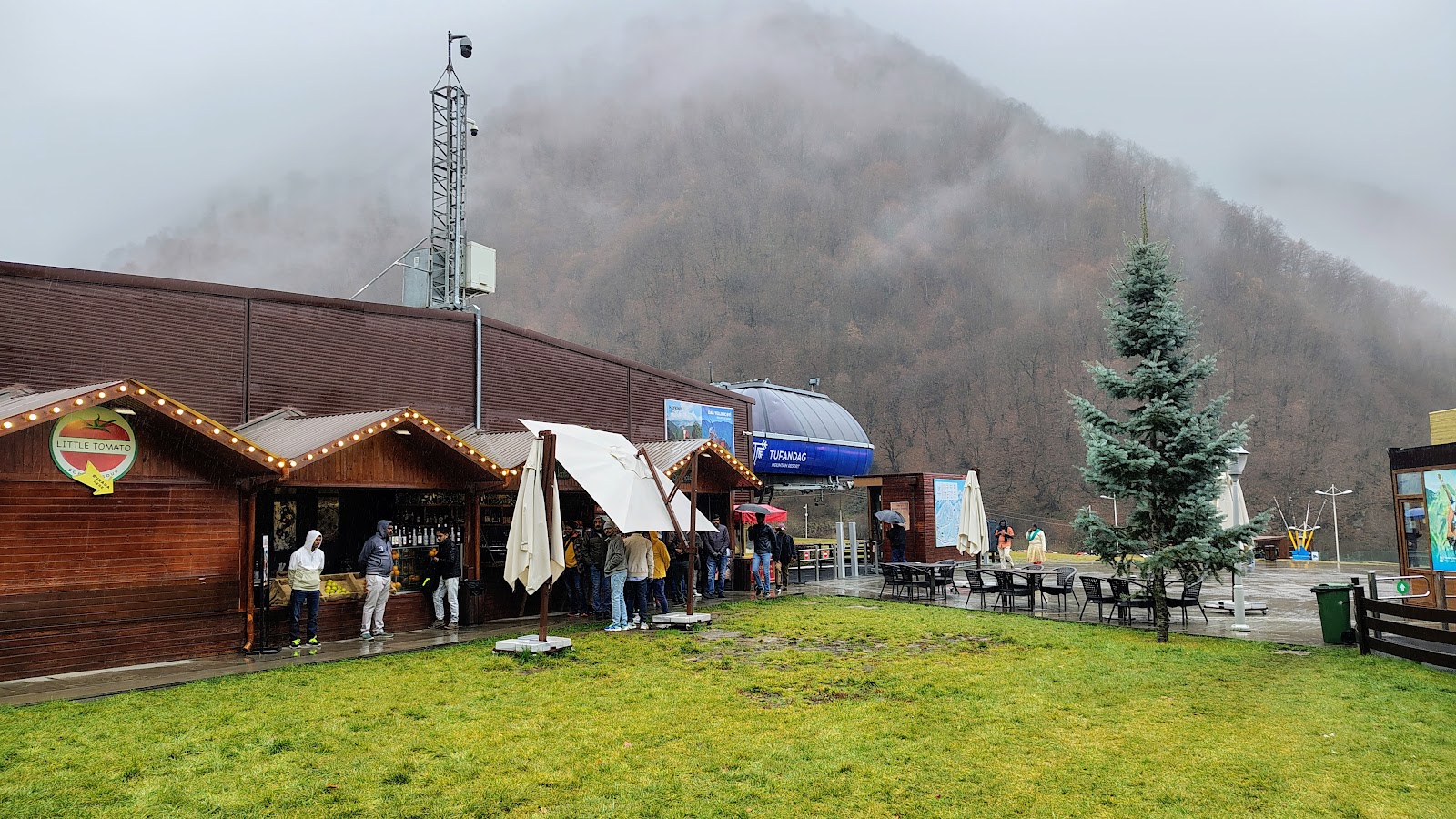 Gabala Cable Car Tufandag Resort Station — photo
