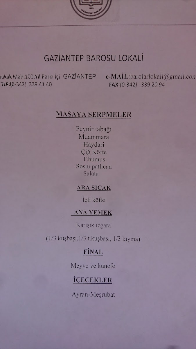 Gaziantep Baro Lokali — fotoğraf 2